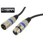 Cable XLR M- XLR F 3m