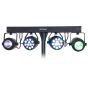 Ibiza DJLIGHT60 lighting system with 2 PARs and 2 MoonFlowers