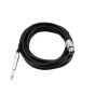 Omnitronic cable XLR female/Jack mono male 6.3mm | 3m