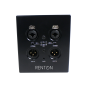 Renton Dante 2x2 POE Panel - 2in / 2Out with XLR