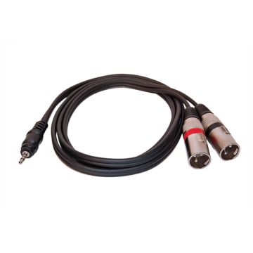 Cable Jack 3,5/ 2X XLR 1,5 M