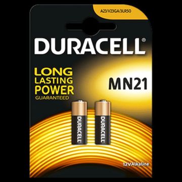 Batteries Duracell Alkaline 12V 23AE BL2