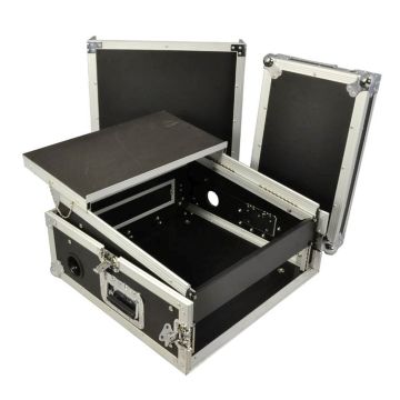 Mixer Case 2U with Laptop Shelf