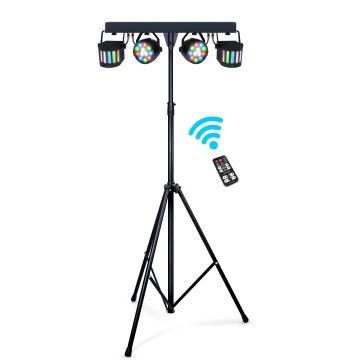 Atomic4Dj PLS1 ComboFx lighting system with stand and remote control