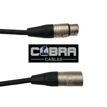 Cable XLR M- XLR F 10m Connectors Yongsheng by Neutrik