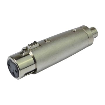 Cannon XLR female / RCA female adapter