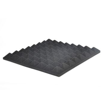 Pyramidal acoustic panel 50x50 h5 Black