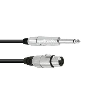 Speaker cable Ac 215 Xlr Female / Jack Male Mono 5 mt.