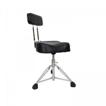 Drum stool with backrest CLS470
