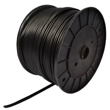 Double shielded audio cable reel for RCA/Jack 100m