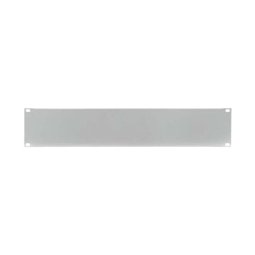Blank panel for rack 2 Omnitronic units | Silver