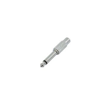Omnitronic adapter RCA female / Jack 6.3mm male | 10pcs