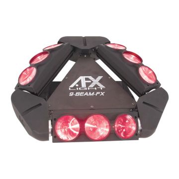 AFX 9BEAM-FX light effect spider RGBW