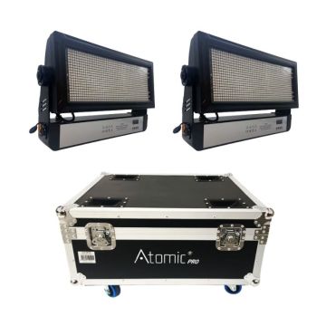 Atomic Pro Sirio Arch500 Outdoor pair with flightcase