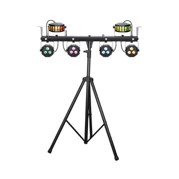 Atomic4Dj PLS4FX 3in1 LED bar with pedalboard and stand