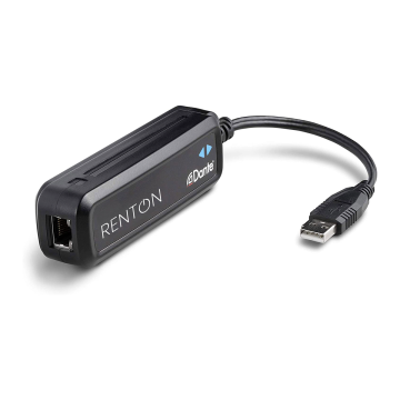 Renton 2-channel USB/Dante adapter