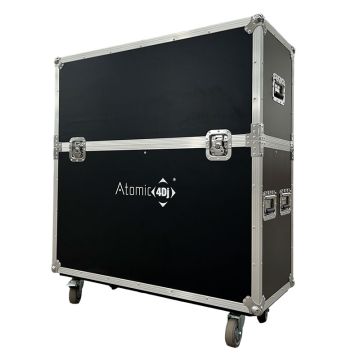 Atomic4DJ Stage1 flightcase per 6 pedane complete