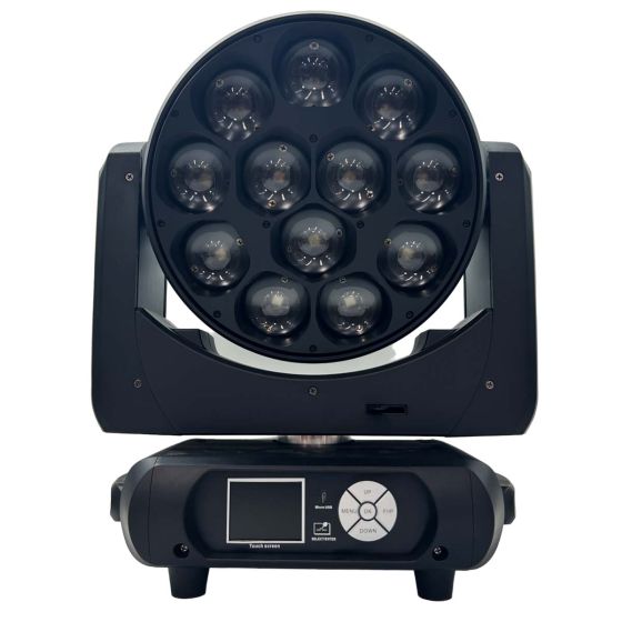 Atomic Pro Lotus Zoom 1240 testa mobile RGBW