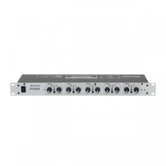 Omnitronic ZD-250 - 5 audio zone distributor